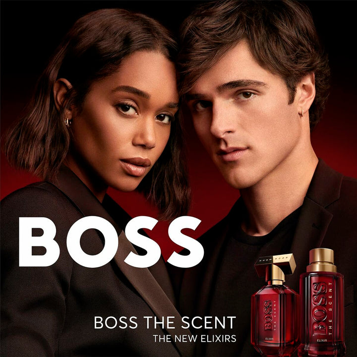 THE SCENT FOR HER ELIXIR • BOSS (HUGO BOSS) • 50 ml • PARFUM INTENSE pour femme  Scentia : Parfums et fragrances