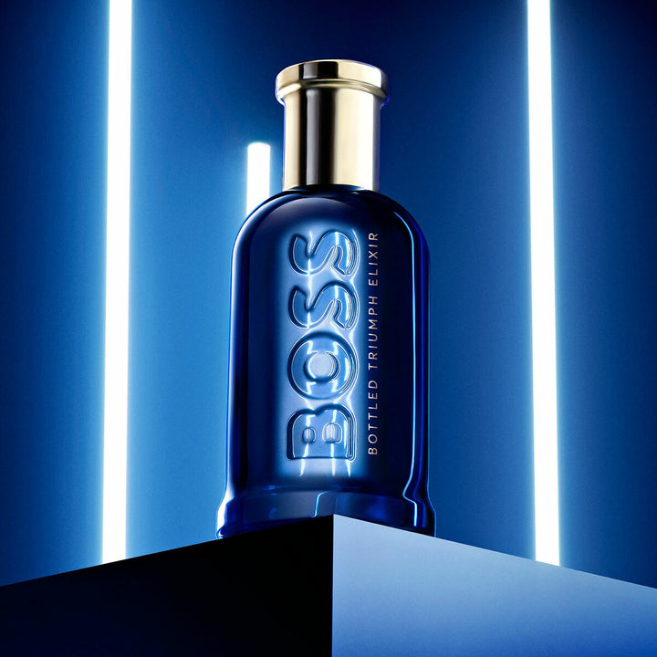BOSS BOTTLED TRIUMPH ELIXIR • BOSS (HUGO BOSS) • 50 ml • Parfum intense pour homme  Scentia : Parfums et fragrances