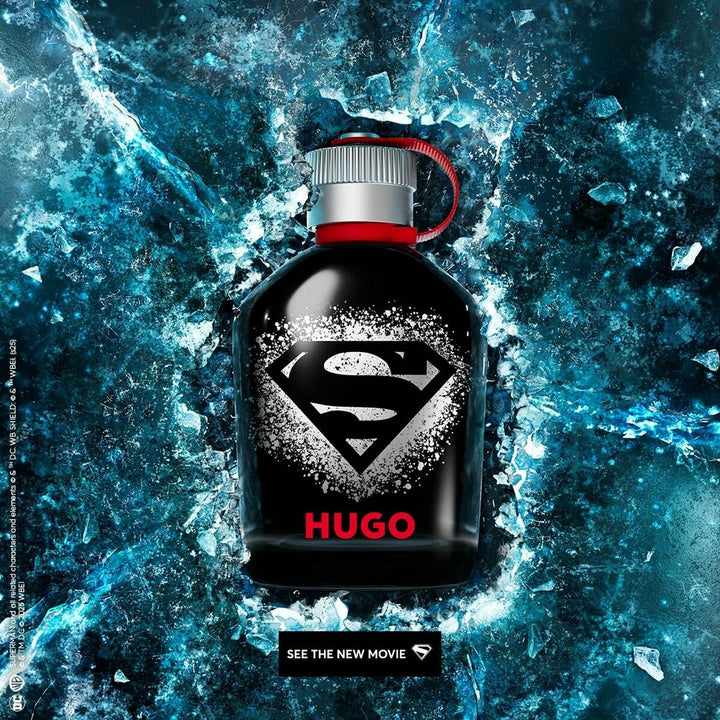 SUPERMAN x HUGO • HUGO (HUGO BOSS) • 125 ml • Eau de parfum pour homme  Scentia : Parfums et fragrances