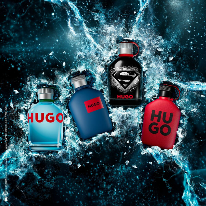SUPERMAN x HUGO • HUGO (HUGO BOSS) • 125 ml • Eau de parfum pour homme  Scentia : Parfums et fragrances
