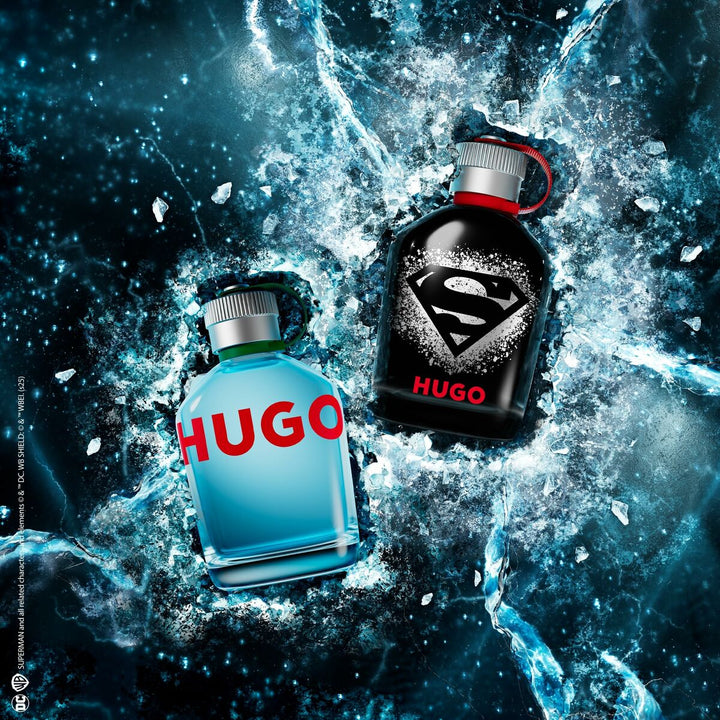 SUPERMAN x HUGO • HUGO (HUGO BOSS) • 125 ml • Eau de parfum pour homme  Scentia : Parfums et fragrances