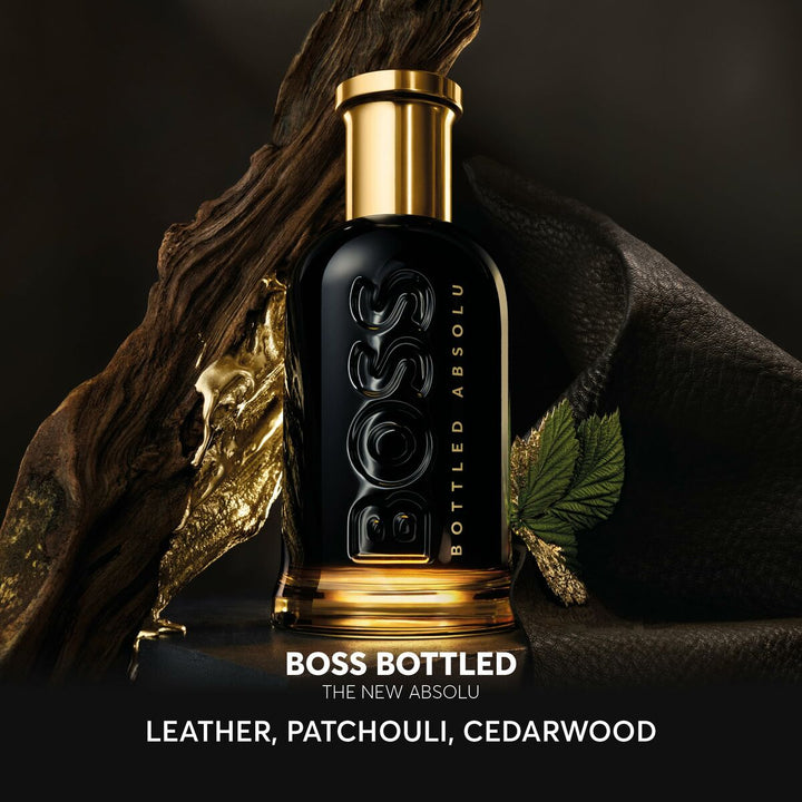 BOSS BOTTLED ABSOLU • BOSS / HUGO BOSS • 100 ml • Parfum intense pour homme, vaporisateur/natural spray  Scentia : Parfums et fragrances