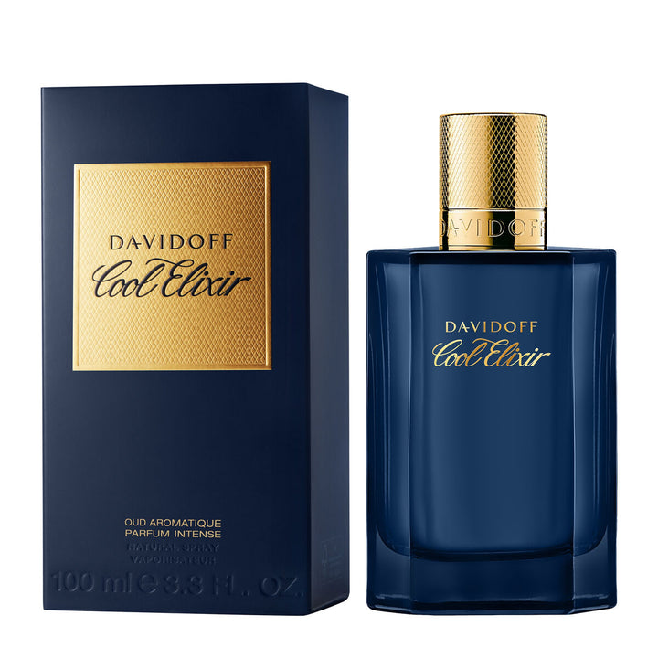 Cool Elixir (pour homme/for men) • DAVIDOFF • 100 ml • Parfum intense pour homme - Oud aromatique, vaporisateur/natural spray  Scentia : Parfums et fragrances