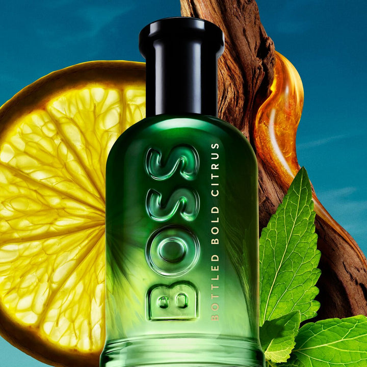 BOSS BOTTLED BOLD CITRUS • BOSS (HUGO BOSS) • 50 ml • Eau de parfum pour homme  Scentia : Parfums et fragrances