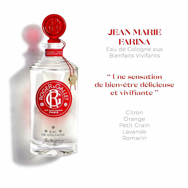 EAU DE COLOGNE Jean Marie Farina • ROGER & GALLET • 500 ml  Scentia : Parfums et fragrances