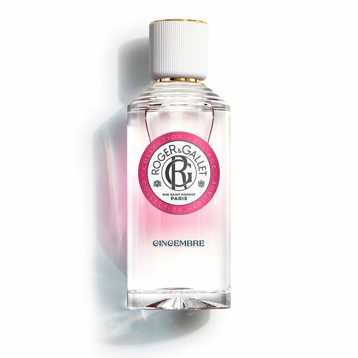 GINGEMBRE • ROGER & GALLET • 100 ml • Eau parfumée bienfaisante à l'extrait de gingembre, vaporisateur/spray  Scentia : Parfums et fragrances
