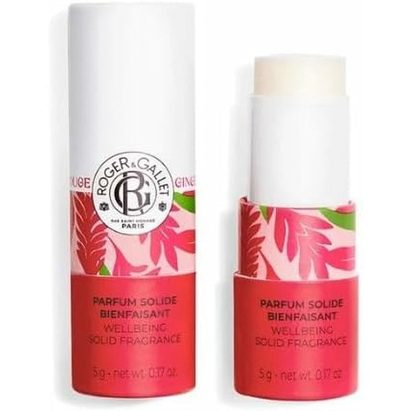 GINGEMBRE ROUGE • ROGER & GALLET • 5 g • Parfum solide bienfaisant/Wellbeing solid fragrance  Scentia : Parfums et fragrances