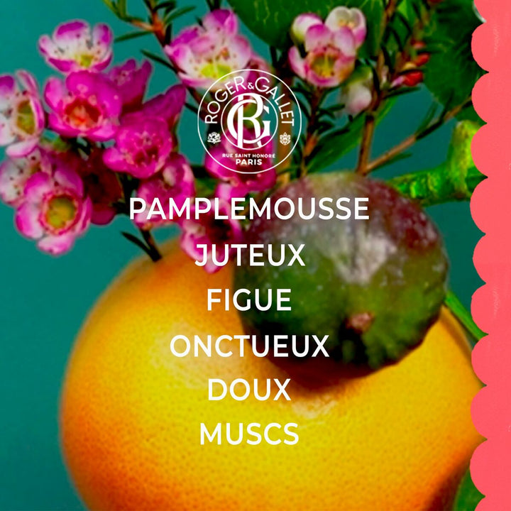 FLEUR DE FIGUIER PARFUM SOLIDE BIENFAISANT • ROGER & GALLET • 5 g • Parfum solide sans alcool unisexe  Scentia : Parfums et fragrances