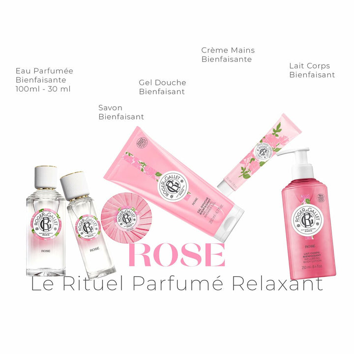 PARFUM SOLIDE BIENFAISANT ROSE • ROGER & GALLET • 5 g • Parfum solide sans alcool unisexe  Scentia : Parfums et fragrances
