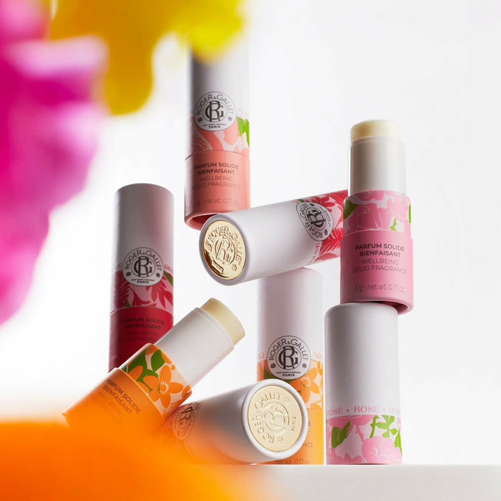NÉROLI PARFUM SOLIDE BIENFAISANT • ROGER & GALLET • 5 g • Parfum solide sans alcool unisexe  Scentia : Parfums et fragrances