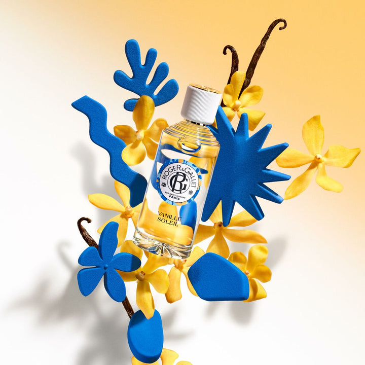 VANILLE SOLEIL • ROGER & GALLET • 100 ml • Eau parfumée bienfaisante à l'extrait de vanille, vaporisateur/spray  Scentia : Parfums et fragrances