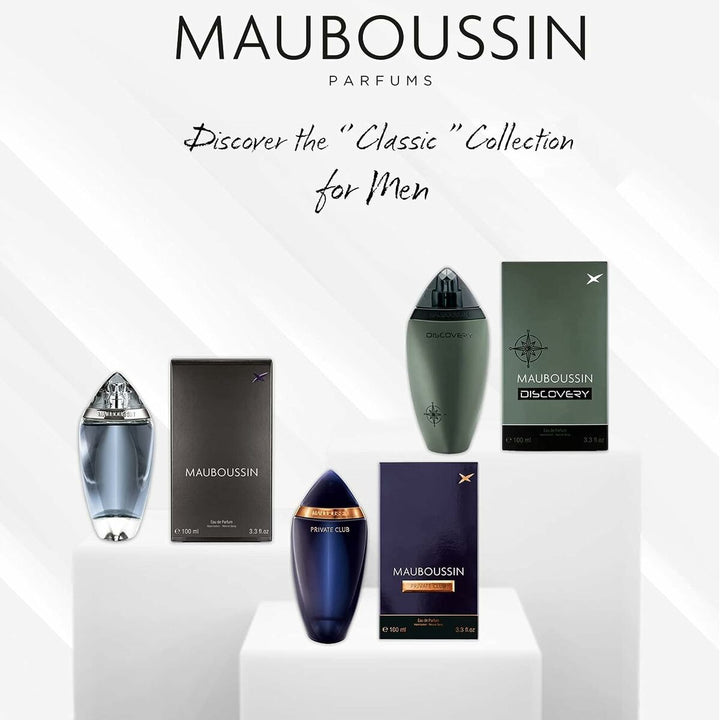 MAUBOUSSIN (Classic) (Homme/Man) • MAUBOUSSIN • 100 ml • Eau de parfum pour homme, vaporisateur/natural spray  Scentia : Parfums et fragrances