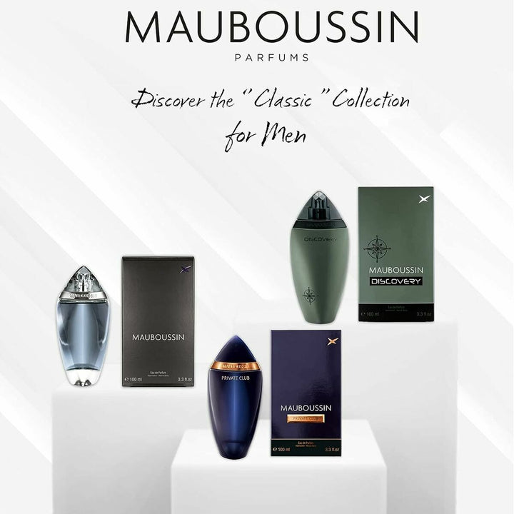 MAUBOUSSIN (Classic) (Homme/Man) • MAUBOUSSIN • 100 ml • Eau de parfum pour homme, vaporisateur/natural spray  Scentia : Parfums et fragrances