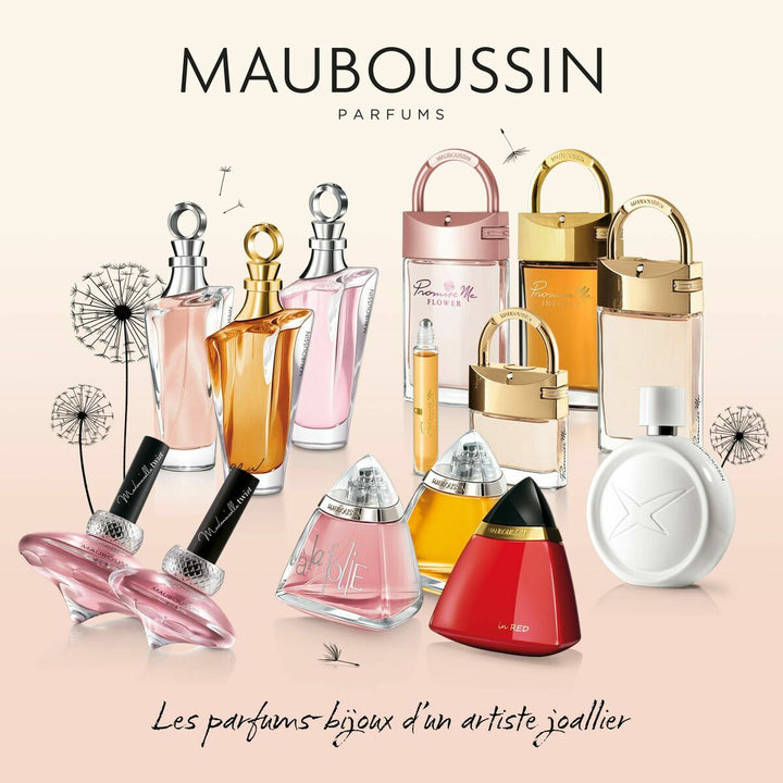 Promise Me FLOWER • MAUBOUSSIN • 90 ml • Eau de toilette pour femme, vaporisateur/natural spray  Scentia : Parfums et fragrances