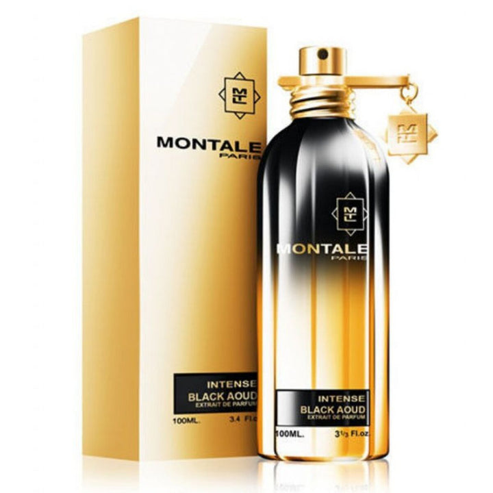 INTENSE BLACK AOUD • MONTALE, Paris • 100 ml • Extrait de parfum unisexe, vaporisateur/spray  Scentia : Parfums et fragrances