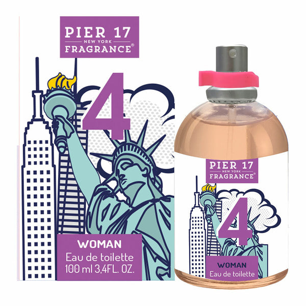 4 • PIER 17 FRAGRANCE New York • 100 ml • Eau de toilette pour femme, vaporisateur/spray  Scentia : Parfums et fragrances