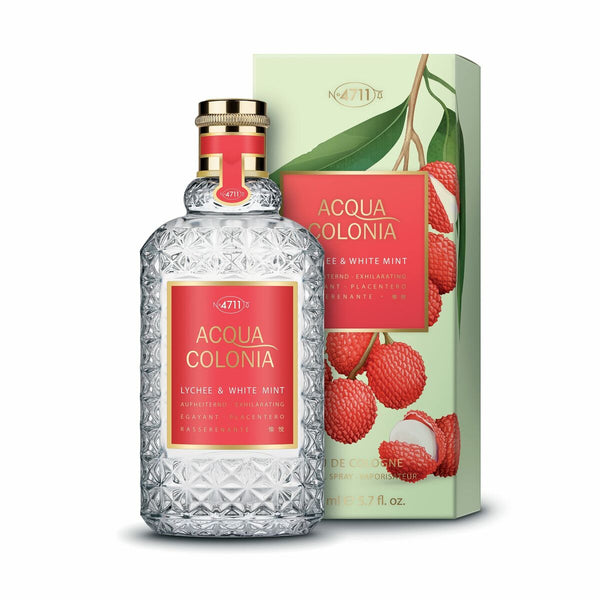 ACQUA COLONIA - LYCHEE & WHITE MINT (égayant) • N°4711 • 170 ml • Eau de Cologne, vaporisateur/natural spray  Scentia : Parfums et fragrances