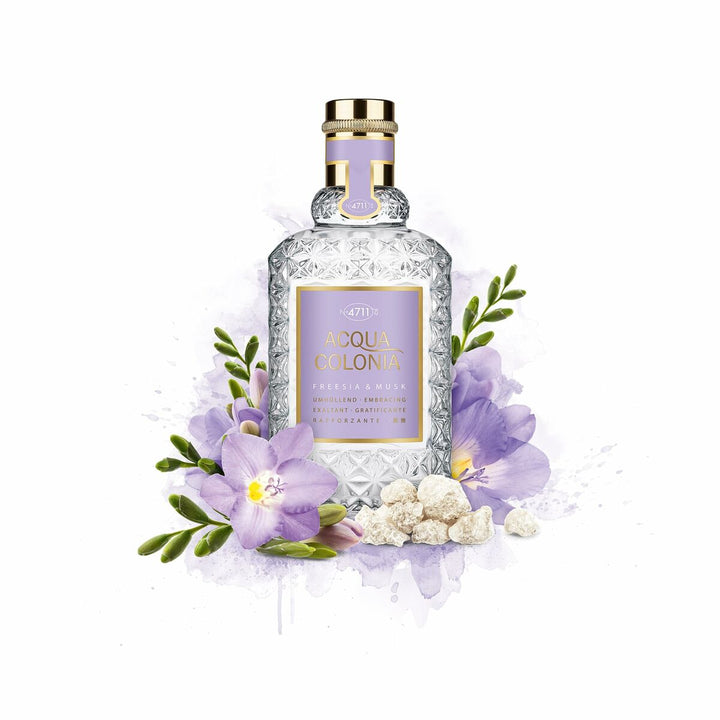 ACQUA COLONIA FREESIA & MUSK (exaltant) • N°4711 • 50 ml • Eau de Cologne unisexe  Scentia : Parfums et fragrances
