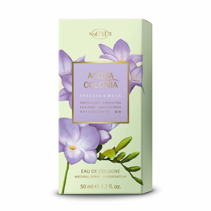 ACQUA COLONIA FREESIA & MUSK (exaltant) • N°4711 • 50 ml • Eau de Cologne unisexe  Scentia : Parfums et fragrances