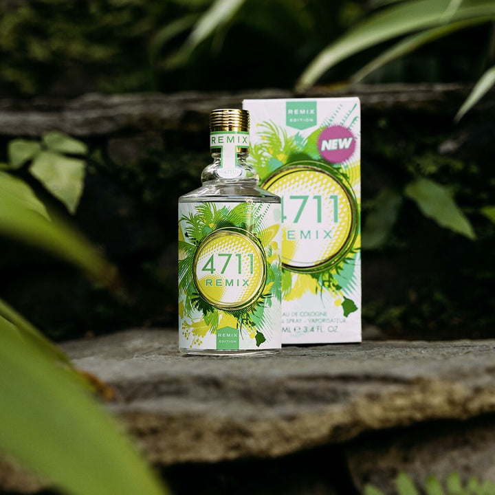 4711 REMIX GREEN OASIS •  N°4711 • 100 ml • Eau de Cologne unisexe  Scentia : Parfums et fragrances