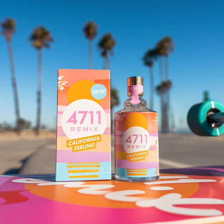 4711 REMIX CALIFORNIA FEELING •  N°4711 • 100 ml • Eau de Cologne unisexe  Scentia : Parfums et fragrances