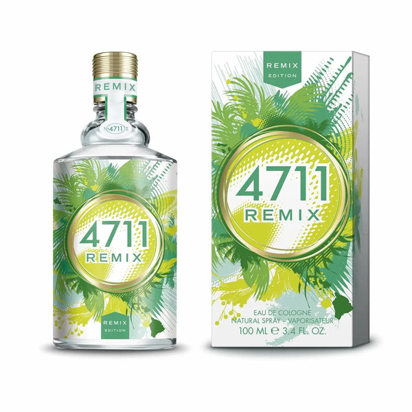 4711 Remix Cologne Green Oasis •  N°4711 • 100 ml • Eau de Cologne, vaporisateur/natural spray  Scentia : Parfums et fragrances