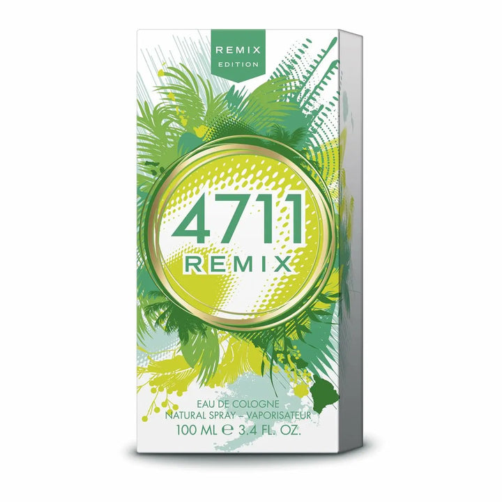 4711 Remix Cologne Green Oasis •  N°4711 • 100 ml • Eau de Cologne, vaporisateur/natural spray  Scentia : Parfums et fragrances