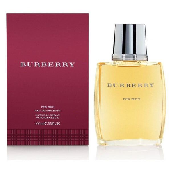 BURBERRY FOR MEN - EAU DE TOILETTE • BURBERRY • 100 ml • Eau de toilette pour homme, vaporisateur natural spray  Scentia : Parfums et fragrances