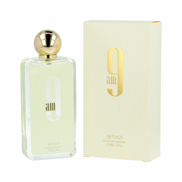 9 am pour femme • AFNAN • 100 ml • Eau de parfum pour femme, vaporisateur/spray  Scentia : Parfums et fragrances