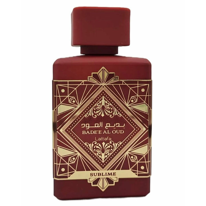 BADE'E AL OUD Sublime • Lattafa • 100 ml • Eau de parfum unisexe, vaporisateur/natural spray  Scentia : Parfums et fragrances