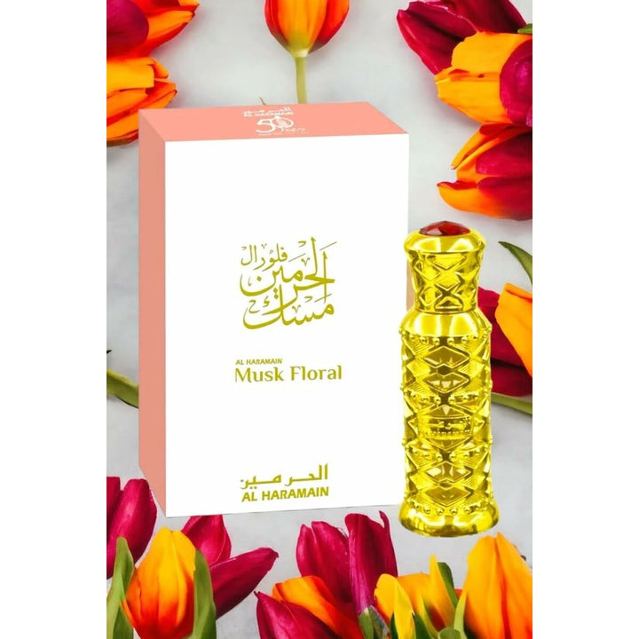 Musk Floral • AL HARAMAIN • 12 ml • Huile parfumée unisexe  Scentia : Parfums et fragrances