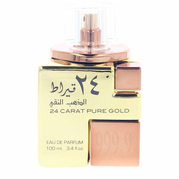 24 CARAT PURE GOLD • Lattafa • 100 ml • Eau de parfum unisexe, vaporisateur/natural spray  Scentia : Parfums et fragrances