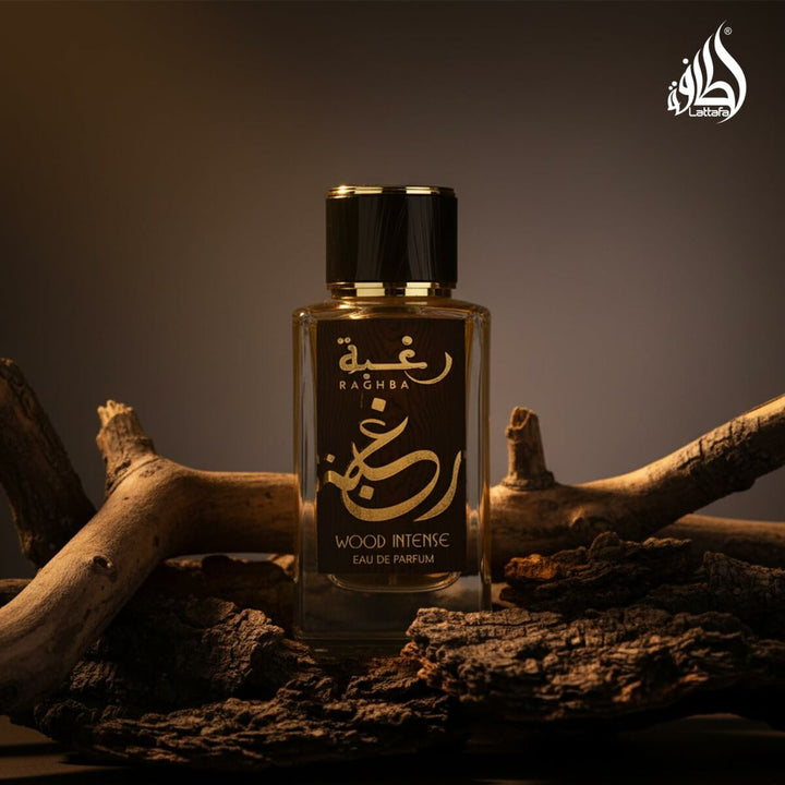 RAGHBA WOOD INTENSE • Lattafa • 100 ml • Eau de parfum unisexe  Scentia : Parfums et fragrances