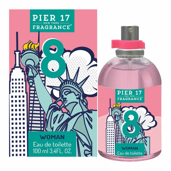 8 • PIER 17 FRAGRANCE New York • 100 ml • Eau de toilette pour femme, vaporisateur/spray  Scentia : Parfums et fragrances
