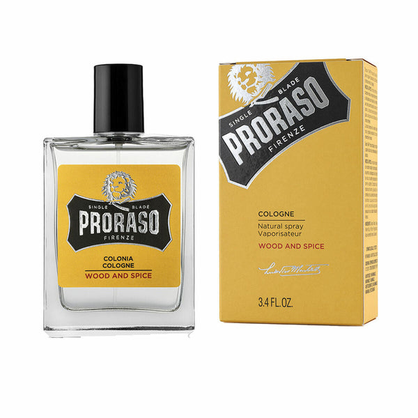 COLOGNE WOOD AND SPICE • PRORASO, Firenze • 100 ml • Eau de Cologne pour homme  Scentia : Parfums et fragrances