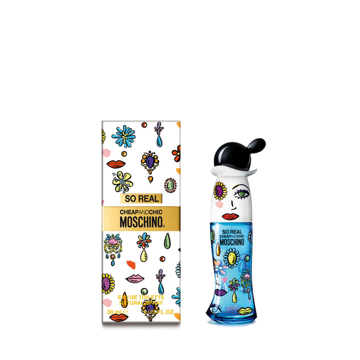 CHEAPandCHIC - SO REAL • MOSCHINO • 30 ml • Eau de toilette pour femme, vaporisateur/natural spray  Scentia : Parfums et fragrances