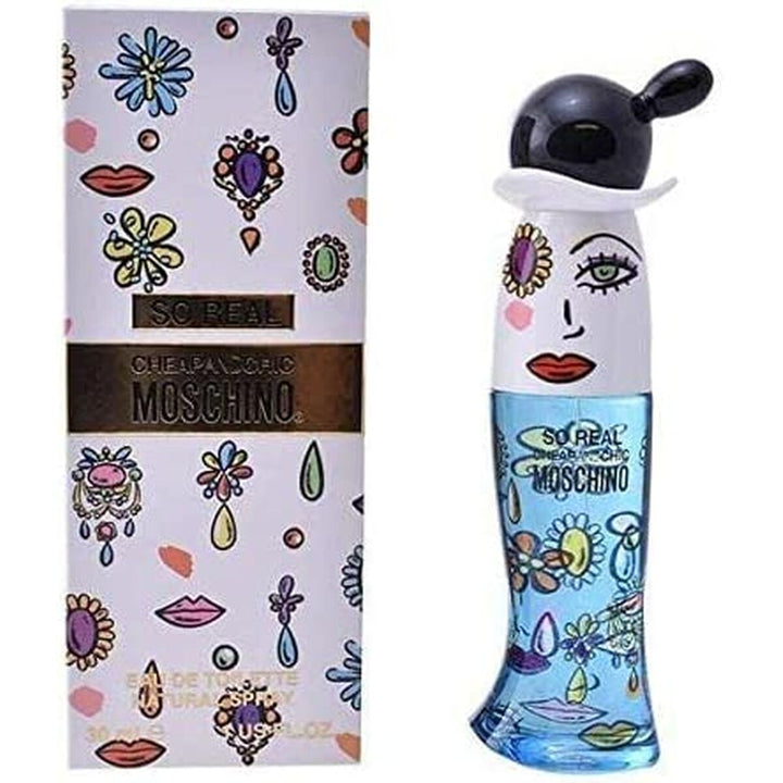 CHEAPandCHIC - SO REAL • MOSCHINO • 30 ml • Eau de toilette pour femme, vaporisateur/natural spray  Scentia : Parfums et fragrances