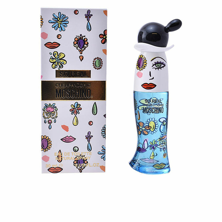 CHEAPandCHIC - SO REAL • MOSCHINO • 30 ml • Eau de toilette pour femme, vaporisateur/natural spray  Scentia : Parfums et fragrances