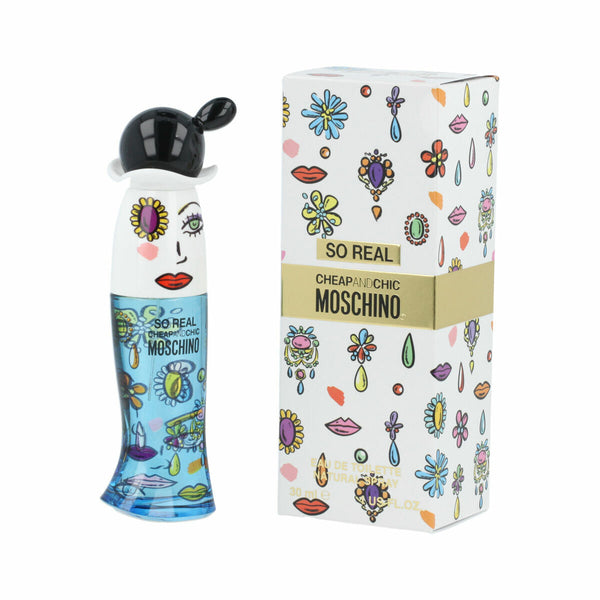 CHEAPandCHIC - SO REAL • MOSCHINO • 30 ml • Eau de toilette pour femme, vaporisateur/natural spray  Scentia : Parfums et fragrances