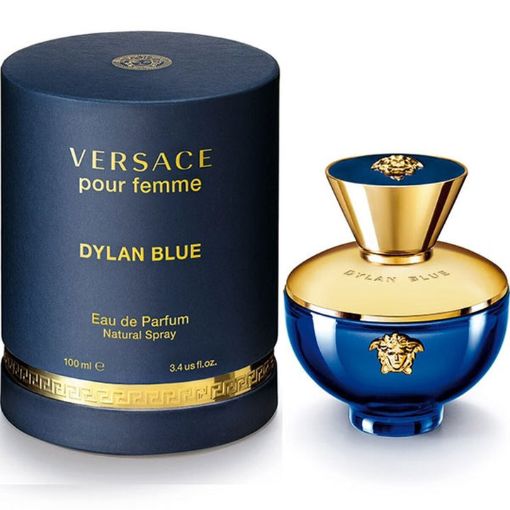 DYLAN BLUE Eau de parfum • VERSACE pour femme • 100 ml  Scentia : Parfums et fragrances