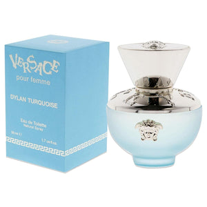 DYLAN TURQUOISE • VERSACE pour femme • 50 ml • Eau de toilette pour femme  Scentia : Parfums et fragrances