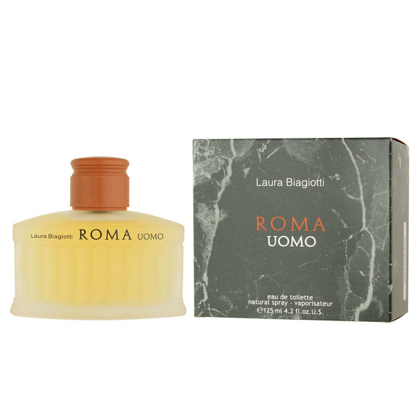 ROMA UOMO • Laura Biagiotti • 125 ml • Eau de toilette pour homme, vaporisateur/natural spray  Scentia : Parfums et fragrances