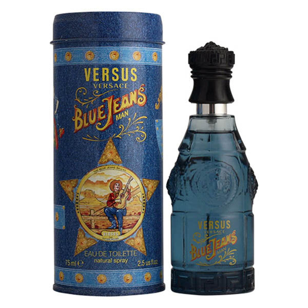 BLUE JEANS Man • VERSACE • 75 ml • Eau de toilette pour homme  Scentia : Parfums et fragrances