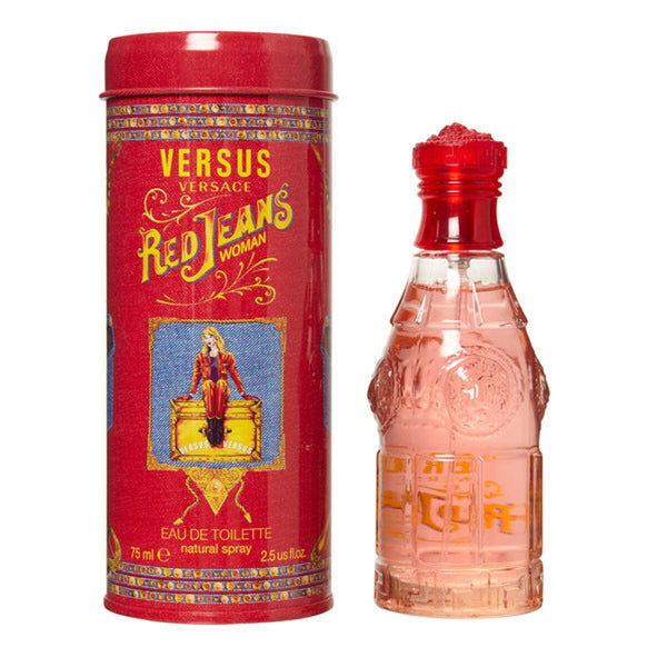 RED JEANS Woman • VERSACE • 75 ml • Eau de toilette pour femme  Scentia : Parfums et fragrances