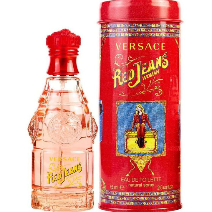 RED JEANS Woman • VERSACE • 75 ml • Eau de toilette pour femme  Scentia : Parfums et fragrances