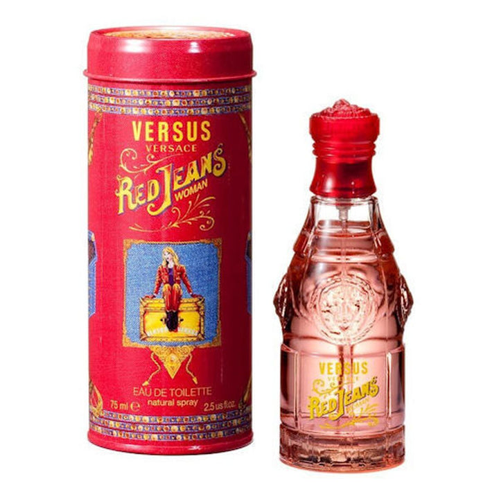 RED JEANS Woman • VERSACE • 75 ml • Eau de toilette pour femme  Scentia : Parfums et fragrances
