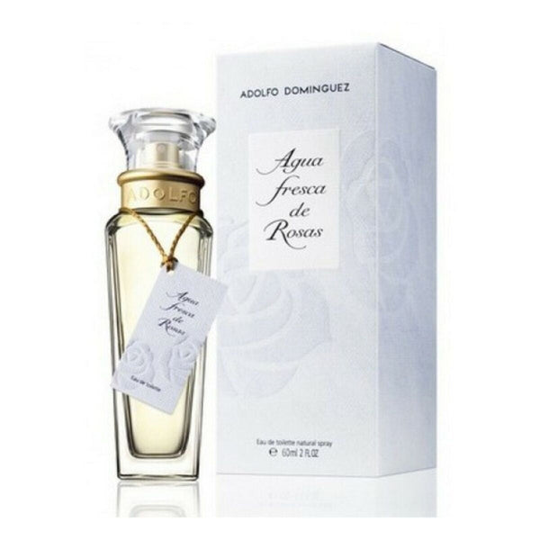 Agua fresca de ROSAS • ADOLFO DOMINGUEZ • 60 ml • Eau de toilette pour femme, vaporisateur/natural spray  Scentia : Parfums et fragrances
