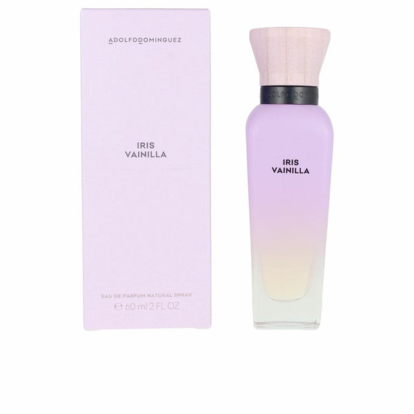 IRIS VAINILLA • ADOLFO DOMINGUEZ • 60 ml • Eau de parfum pour femme, vaporisateur/natural spray  Scentia : Parfums et fragrances