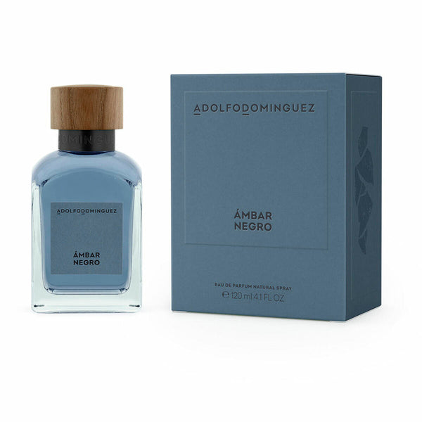 AMBAR NEGRO • ADOLFO DOMINGUEZ • 120 ml • Eau de parfum pour homme, vaporisateur/natural spray  Scentia : Parfums et fragrances