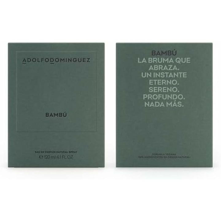 BAMBÚ • ADOLFO DOMINGUEZ • 120 ml • Eau de parfum pour homme  Scentia : Parfums et fragrances